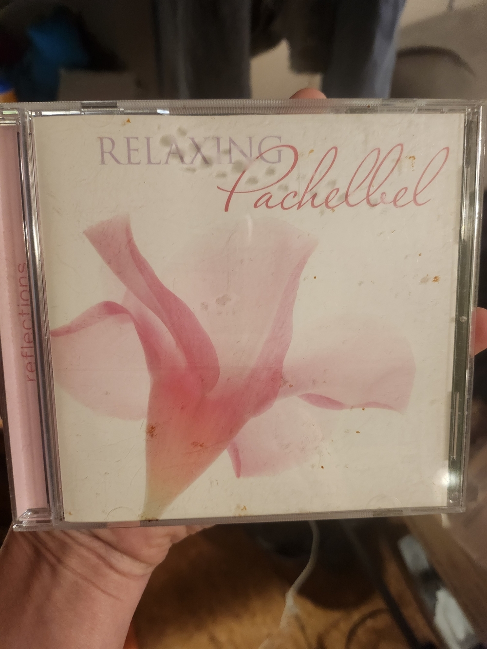 Relaxing Pachelbel CD - Pink Floral Cover